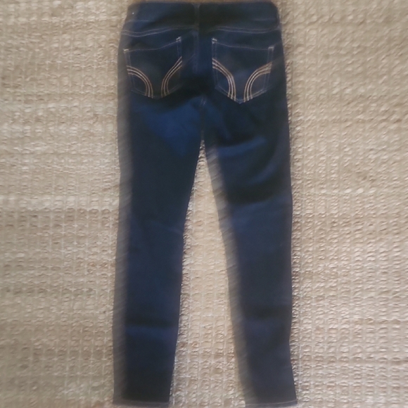 Hollister Blue Skinny Jeans Classic Denim Style - Picture 4 of 4